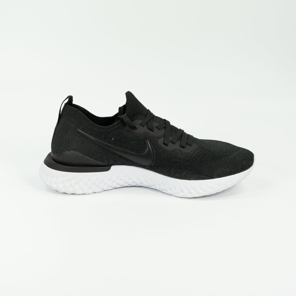 Nike Epic React Flyknit 2 'Gunsmoke' BQ8928-002 Running Training Jogging Gym - Picture 4 of 10